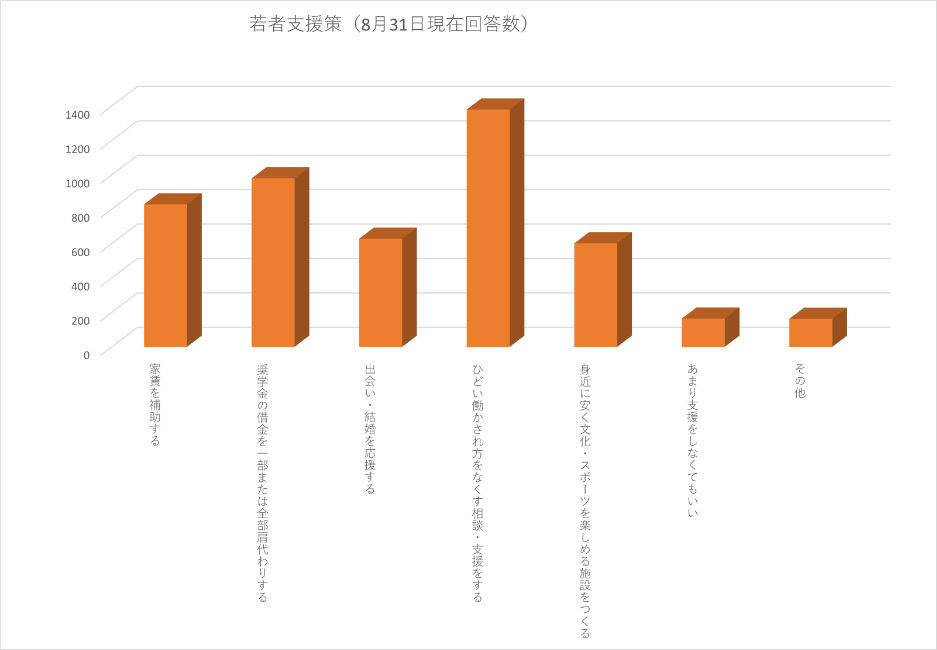 独身の若い人（社会人）への支援策