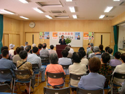 市政懇談会ひらく